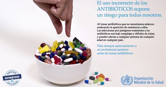 Semana Mundial de Concientización sobre el Uso de Antibióticos